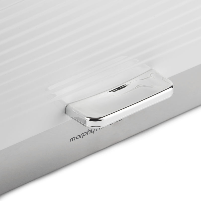 Morphy Richards Dune Roll Top Bread Bin  - White