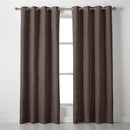 Velvet Chenille Unlined Ring Top Curtains