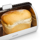 Morphy Richards Dimensions Roll Top Bread Bin  - Black