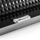 Morphy Richards Dimensions Roll Top Bread Bin  - Black