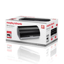 Morphy Richards Dimensions Roll Top Bread Bin  - Black
