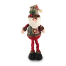 Lifeideas Santa Claus Standing Christmas Plush Doll Ornament
