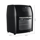 Livingandhome 12L Air Fryer With Rotisserie Basket