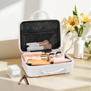 Livingandhome Portable Hard Shell Handheld Makeup Travel Case