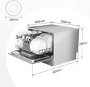 COMFEE 6.5L Freestanding Compact Dishwasher With LED Display