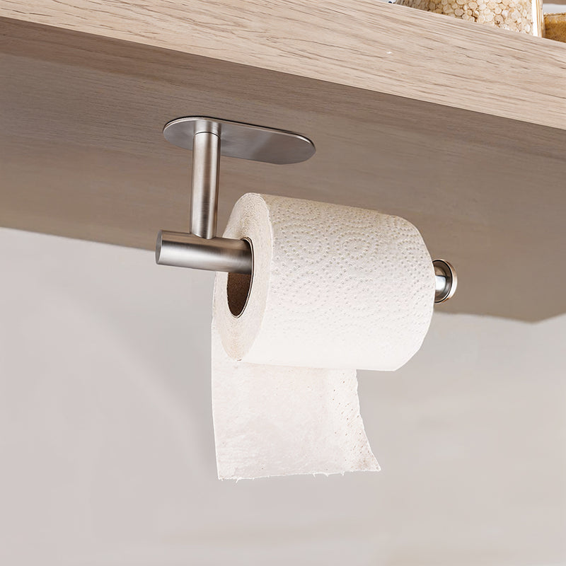 Lifeideas Modern Wall Mounted Stainless Steel Toilet Paper Roll Holder for Bathroom
