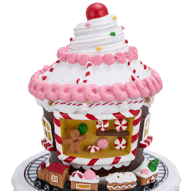 Lifeideas Christmas Cake Music Box Ornament