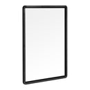 Livingandhome Rectangular Aluminum Alloy Frame Wall Mirror