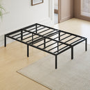 Livingandhome Black Iron Bed Frame without Mattress