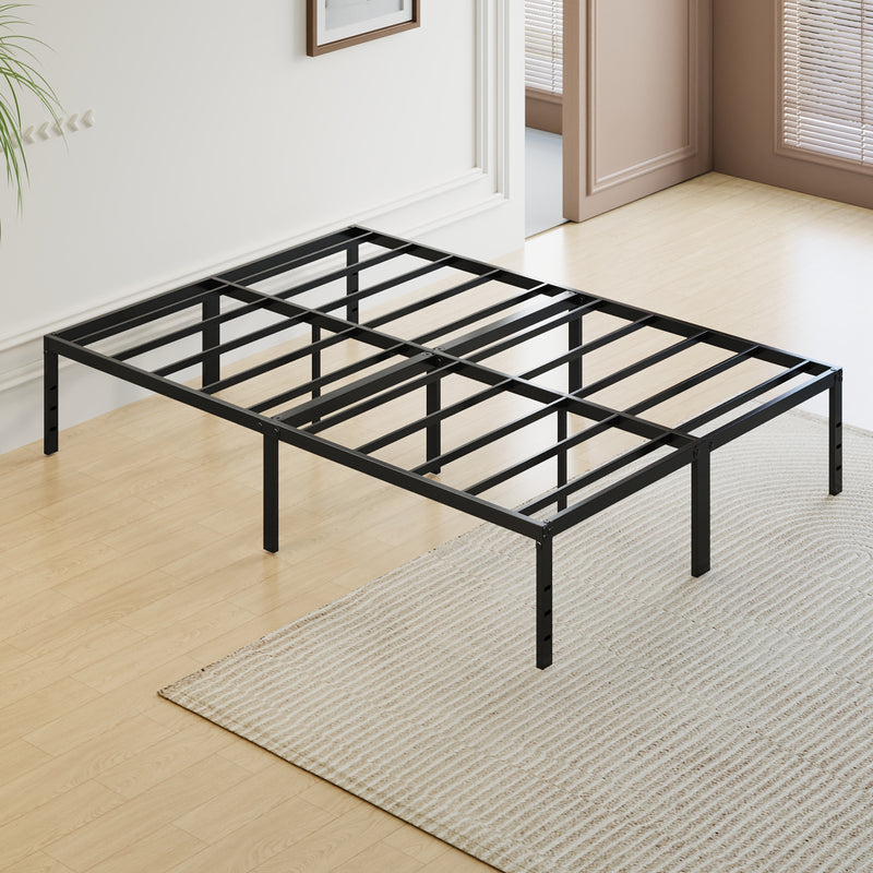 Livingandhome Black Iron Bed Frame without Mattress