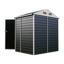 6x4FT/6x8FT Metal Apex Roof Garden Tool Storage Shed