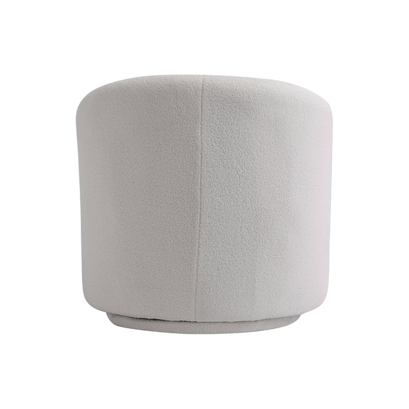 Livingandhome Swivel Tub Chair Upholstered Single Sofa