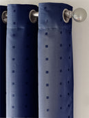 Madison Dobby Square Lined Ring Top Curtains