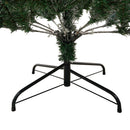 Lifeideas Flocked PE Christmas Tree with X-Frame Stand