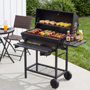 Portable Barrel Charcoal BBQ Grill