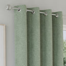 Enhanced Living Austin 100% Blackout, Thermal Green Curtains with Eyelet Header - Pair