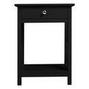 Cottonfy UK Wooden One Drawer Slim Console Table