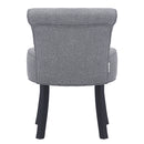 Livingandhome Upholstered Vanity Stool Makeup Dressing Chair
