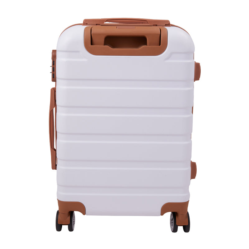 Livingandhome 4PCS Lockable Travel Suitcase Set