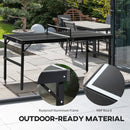 SPORTNOW 5ft Mini Table Tennis Table, Folding Ping Pong Table