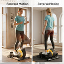 SPORTNOW Under Desk Elliptical Machine, Pedal Exerciser with LCD Monitor