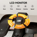 SPORTNOW Under Desk Elliptical Machine, Pedal Exerciser with LCD Monitor