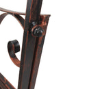 Bronze Garden Rocking Bench