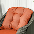 Outsunny 4 Pieces Rattan Sofa Set Outdoor Conservatory Furniture With Cushions