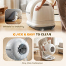PawHut 72L Self Cleaning Cat Litter Tray App Control For Multiple Cats