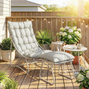 Outsunny 3 Piece Bistro Set, Outdoor Table And Chair Set With Footstool