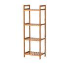 Cottonfy UK Bamboo Wood Bookshelf