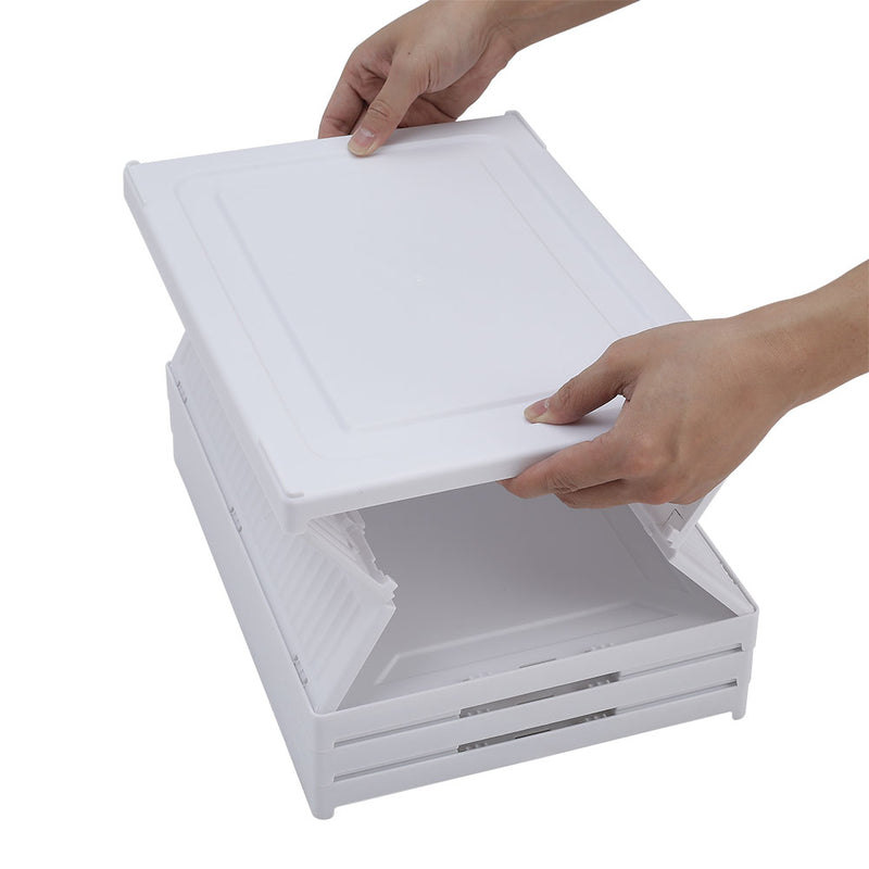 Cottonfy UK 3 Tier Foldable Shoe Storage Box Unit