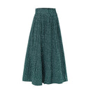 High Waist Vacation Polka Dot Skirt