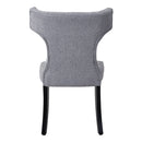 Livingandhome Set of 2 Upholstered Dining Chairs