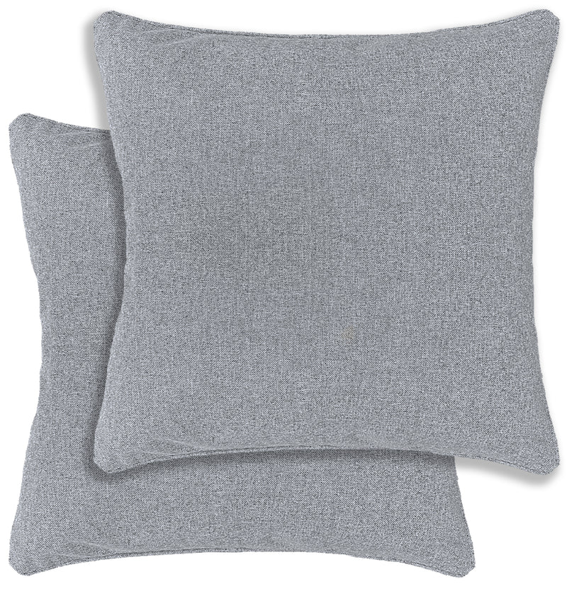 Enhanced Living Austin/Dallas Textured Pair of Cushion Covers - 43x43cm