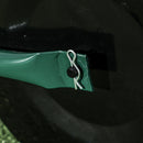 Outsunny Combination Push W/ 38L Sand Or Water Garden Dark Green