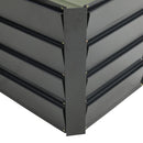 Breeins Outdoor Metal L-Shaped Raised Garden Bed