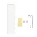 Livingandhome Full Length Mirror with Rounded Corners Door Hanging