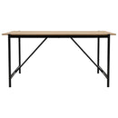 Livingandhome Wooden 4-Seater Dining Table