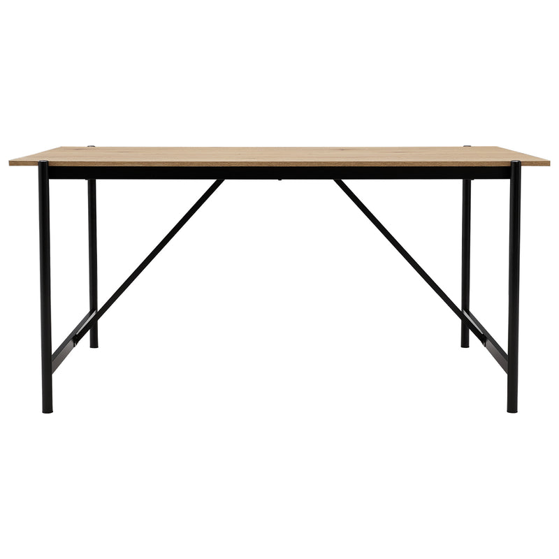 Livingandhome Wooden 4-Seater Dining Table