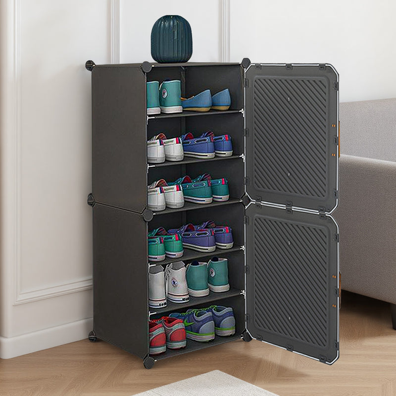 Livingandhome Freestanding 6-Tier Shoe Organizer