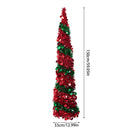 Lifeideas 5ft Pop-Up Decorative Tinsel Tree