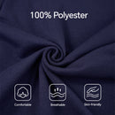 Comfortable Short Sleeve Loungewear Set - Navy