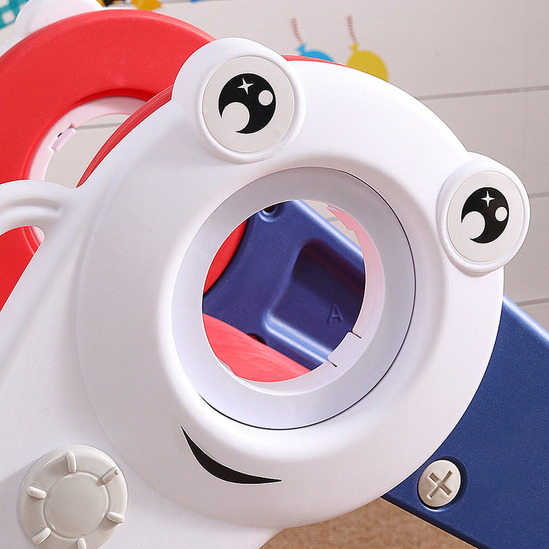 Kidkid Blue and Red Foldable Plastic Slide for Kids