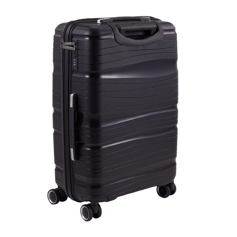 Livingandhome 4PCS Lockable Travel Suitcase Set
