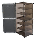 Livingandhome Freestanding 6-Tier Shoe Organizer