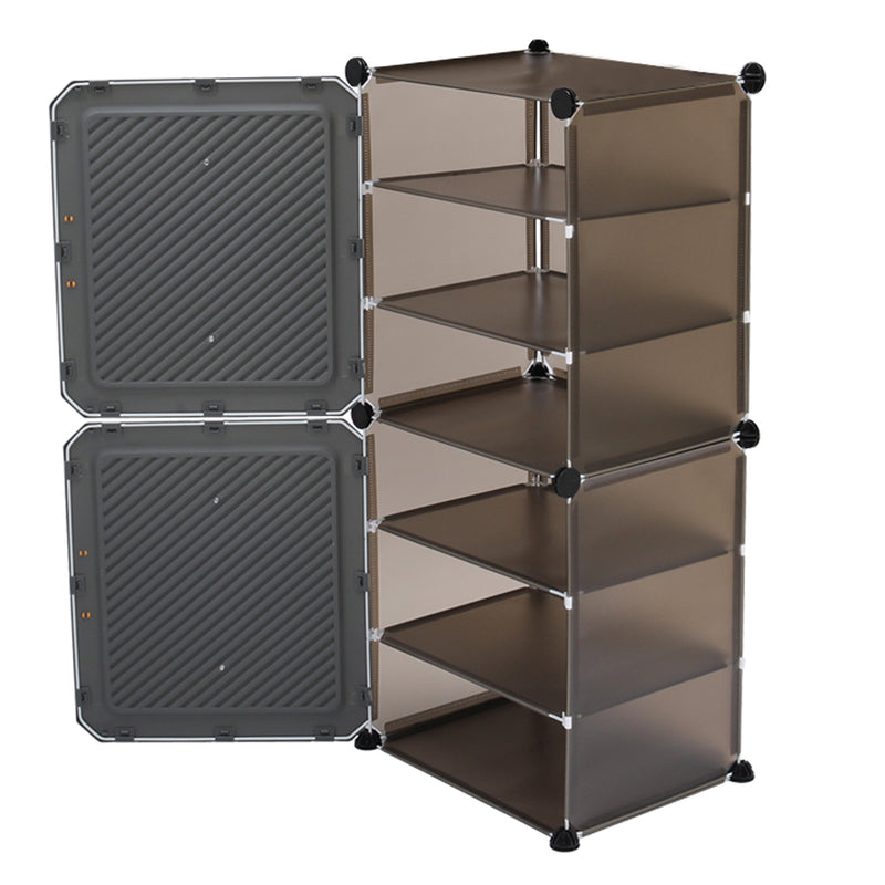 Livingandhome Freestanding 6-Tier Shoe Organizer