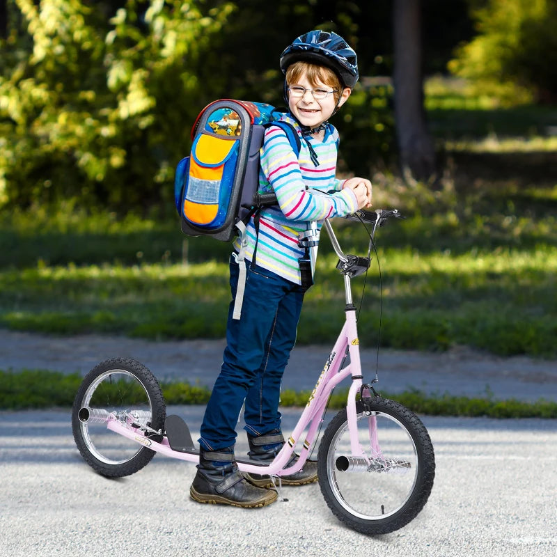HOMCOM Stunt Scooter - Pink