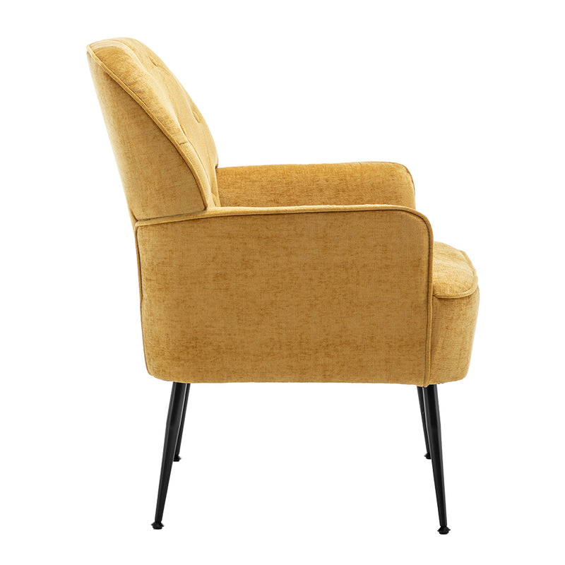 Livingandhome Contemporary Chenille Chair