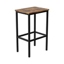 Livingandhome Set of 2 Rectangle Bar Stools